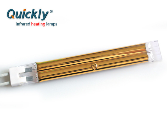 Energy Saving Quartz Infrared Tube Heating Elements With Tungsten Filaments